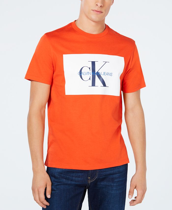 Calvin Klein Jeans Men's Monogram T-Shirt - Macy's