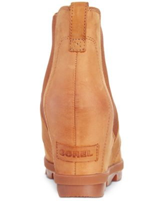 macys sorel wedge boots