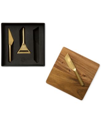 Rabbit 4-Piece Cheese Board & Knife Set