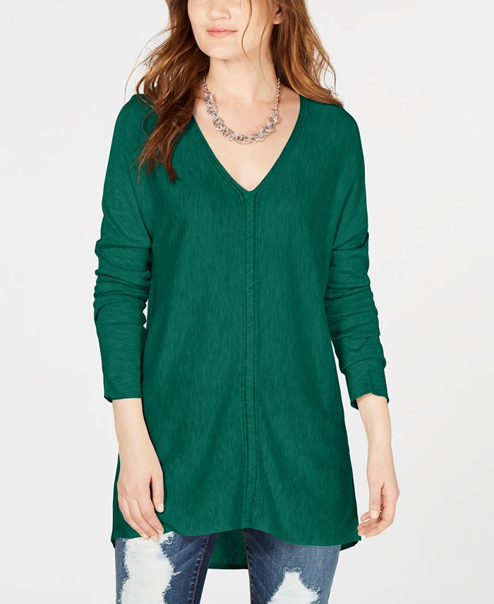 INC International Concepts INC V-Neck Sweater Tunic, Created for Macy's ...