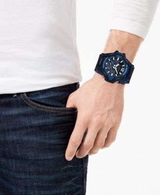 G-Shock Men's Solar Analog-Digital Gravity Master Black Resin Strap Watch 53.8mm