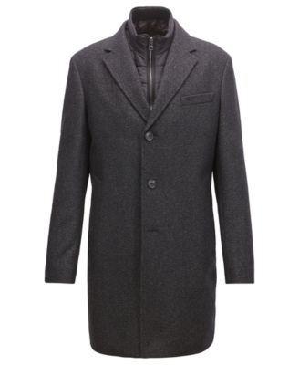 mens boss coats