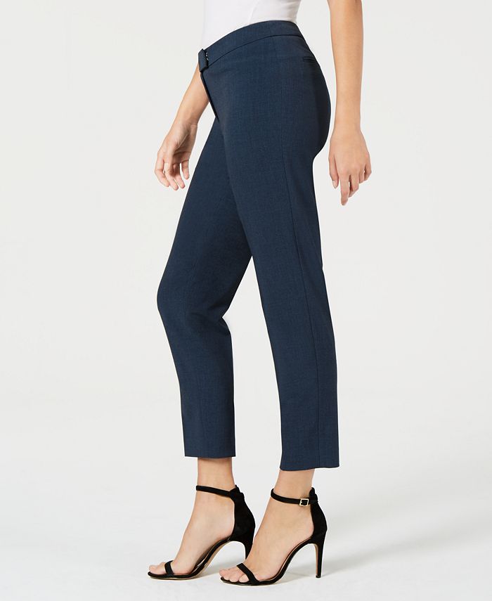 Anne Klein Slim-Leg Pants, Created for Macy's & Reviews - Pants ...