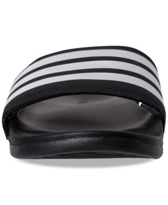 adidas Men's Adilette Comfort Slide Sandals from Finish Line