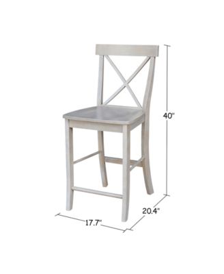 X-Back Counterheight Stool - 24" Seat Height