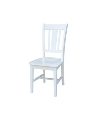 International Concepts - San Remo Slat back Chair, Set of 2