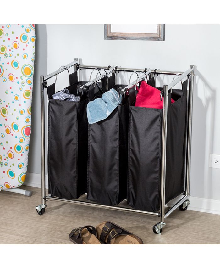Honey Can Do Easy Load Triple Laundry Sorter Macy's