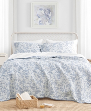 Laura Ashley Twin Amberley Quilt Set Bedding