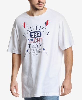 Nautica - Men's Big & Tall Yacht Team Logo Graphic T-Shirt