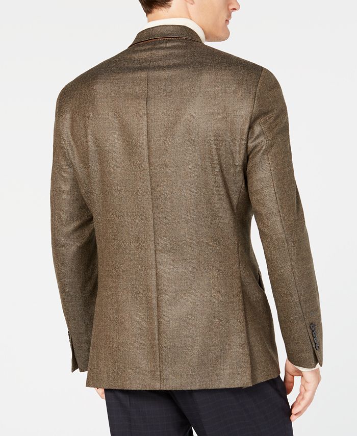 Ralph Lauren Men's Single Breasted Regular Fit Sport Coat Gray Size 44