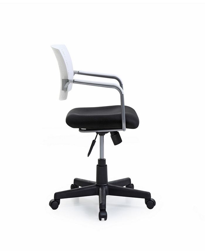 Hodedah MidBack, Adjustable Height, Swiveling Desk Chair with Padded