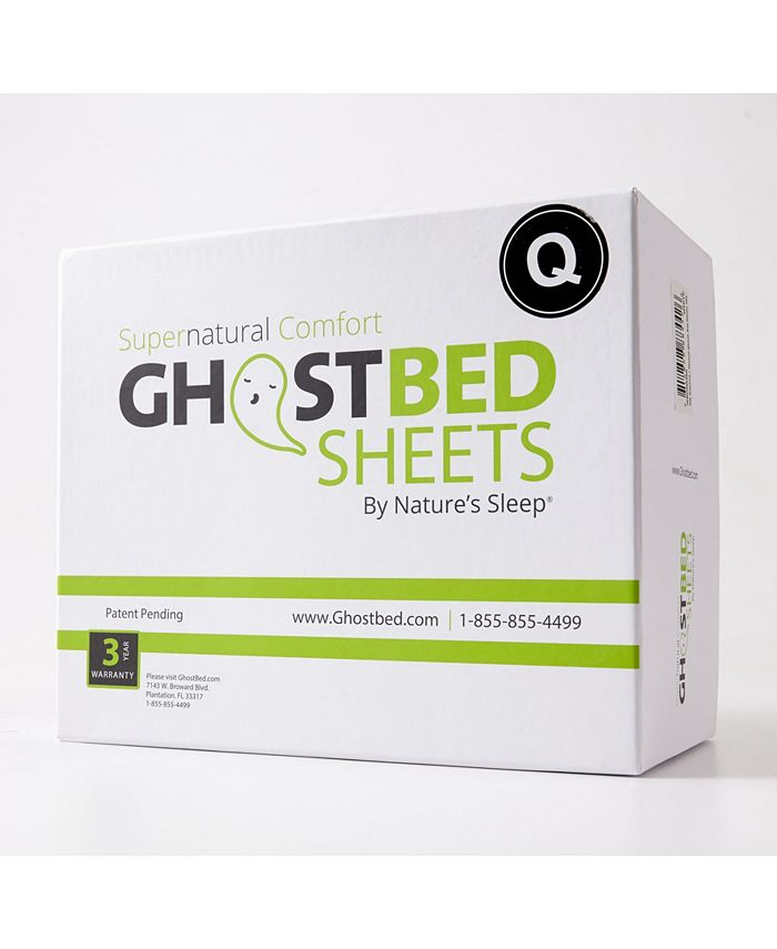 Ghostbed Premium Supima Cotton and Tencel Luxury Soft Sheet Set in