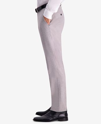 Kenneth Cole Reaction - Men's Slim-Fit Stretch Faux Flannel Dress Pants