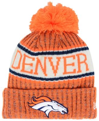 broncos knit hat
