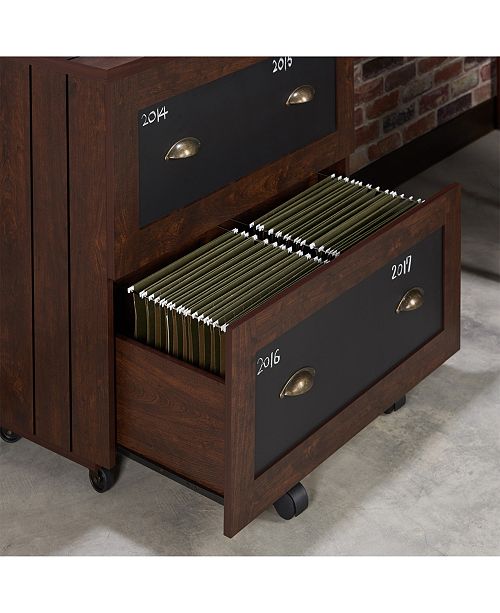 Furniture Of America Hollis Rustic File Cabinet Reviews Home Macy S