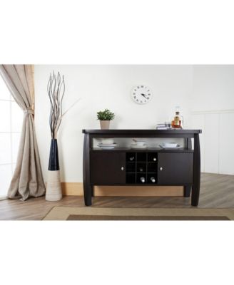 Mendota Contemporary Buffet Table
