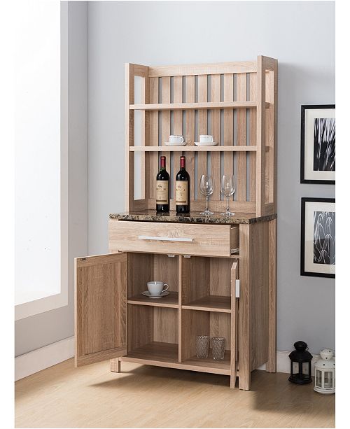 Furniture Of America Rye Contemporary Baker S Rack Reviews Home Macy S