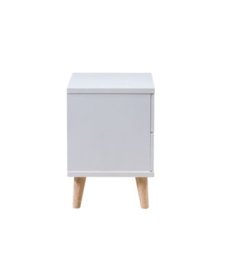 Massenburg II Modern 2-Drawer Nightstand