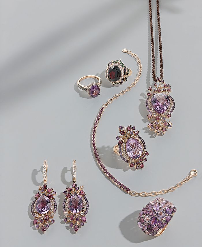 Le Vian - Multistone Drop Earrings in 14k Rose Gold (13-1/2 ct. t.w.)