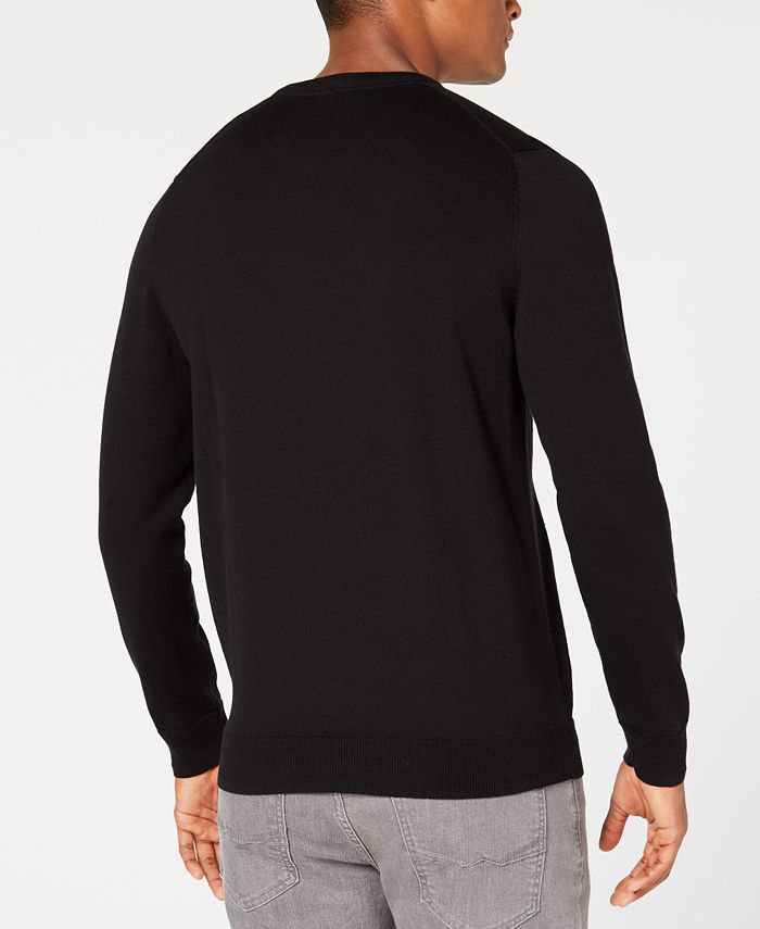 Alfani Men's Textured Shape Sweater, Created for Macy's & Reviews ...