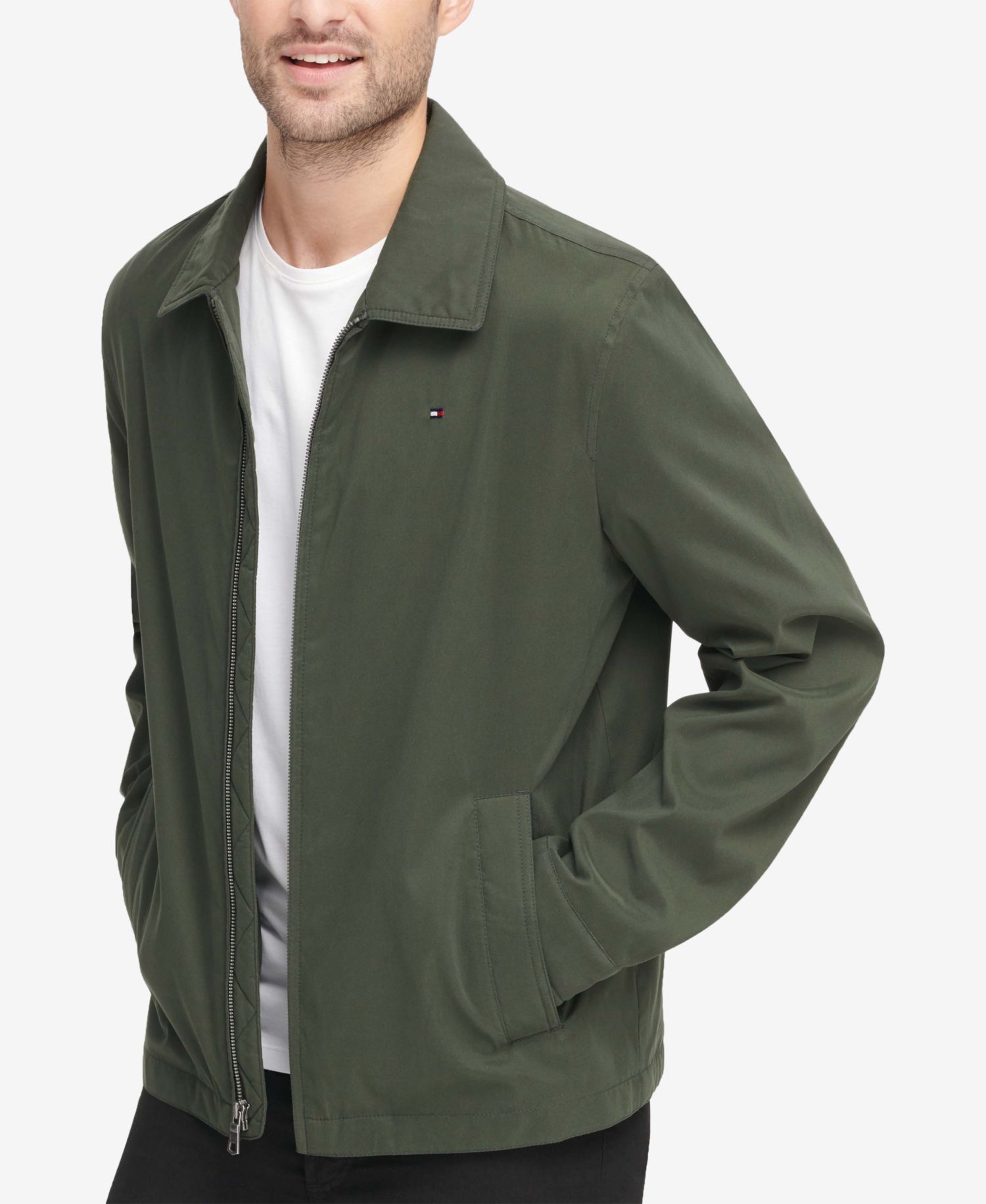 Men's Lightweight Full Zip-Front Jacket