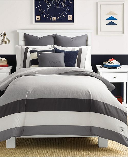 Nautica Heritage Signal Stripe Twin Comforter Set Reviews