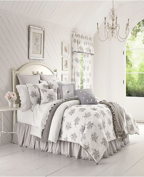 Piper Wright Sabrina Grey Queen Comforter Set Reviews
