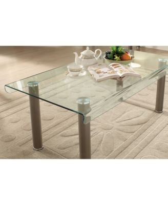 Karnette Glass Top Coffee Table