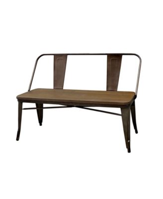 Furniture of America - Letron Dining Bench, Quick Ship