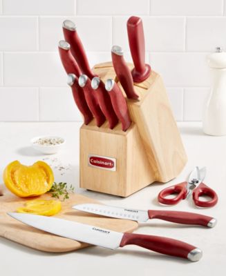 Cuisinart Color Pro 12-Piece Stainless Steel Knife Block