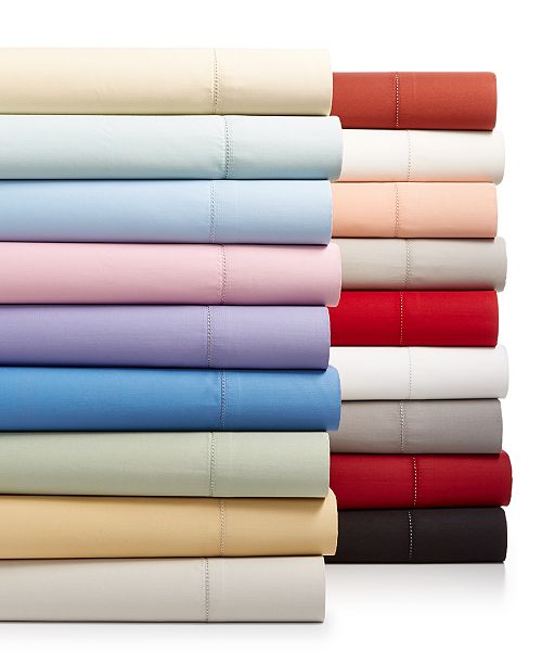 Charter Club Solid Sheet Sets, 550 Thread Count 100 Supima Cotton