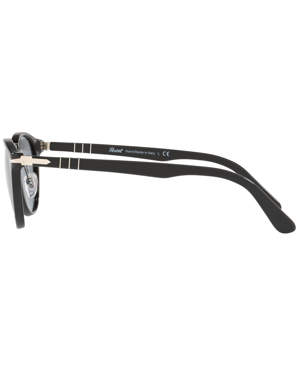 Shop Persol Men's Sunglasses, Po3108s In Black,light Blue