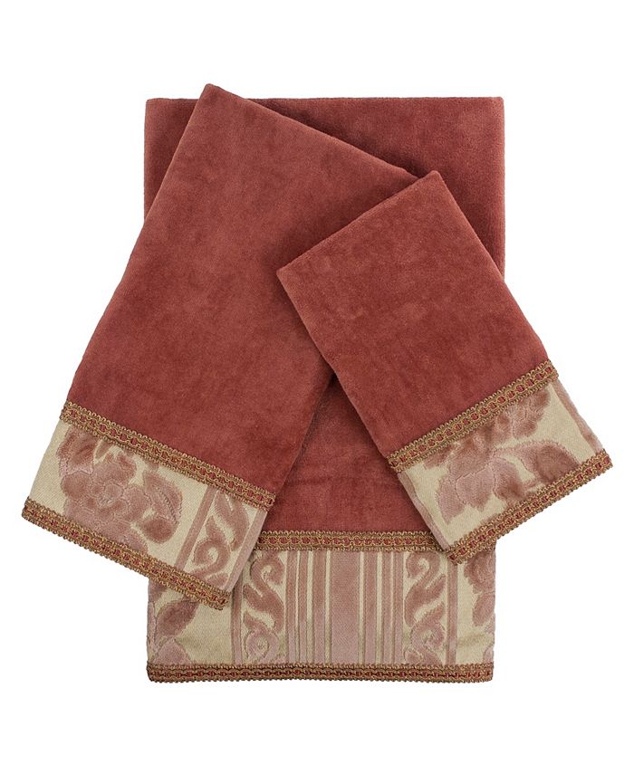 Sherry Kline Mckenzie 3-piece Embellished Towel Set - Macy's