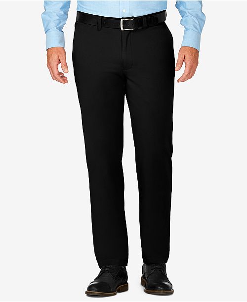 Jm Men S Luxury Comfort Slim Fit Performance Stretch Casual Pants