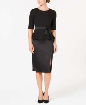 Ivanka Trump - Bow-Tie Midi Shift Dress