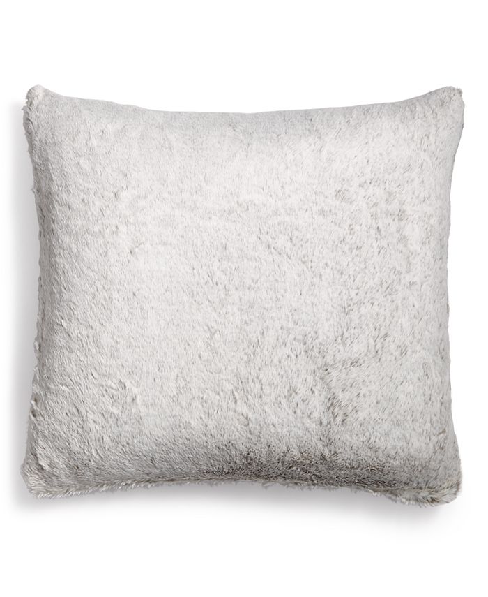 Hotel Collection CLOSEOUT! FauxFur European Sham, Created for Macy's