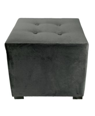 MJL Furniture Designs - Merton 4-Button Square Ennis Upholstered Ottoman