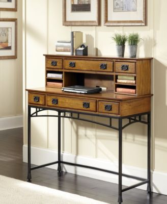 Home Styles - Modern Craftsman Executive Desk and Hutch