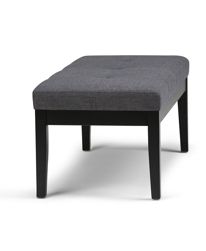 Simpli Home Lacey Contemporary Rectangle Tufted Ottoman Bench Macy's