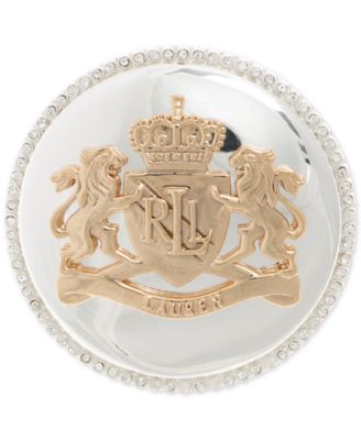 Lauren Ralph Lauren - Two-Tone Dome Crest Pin