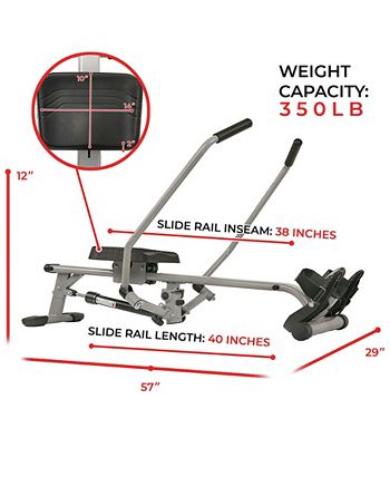 Sunny Health Fitness Full Motion Rowing Machine Macy s