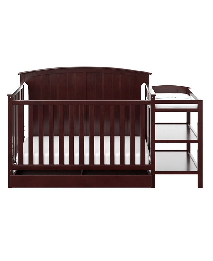 Storkcraft Steveston 4 in 1 Convertible Crib and Changer with Drawer