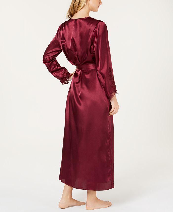 flora by flora nikrooz stella satin venise trim robe