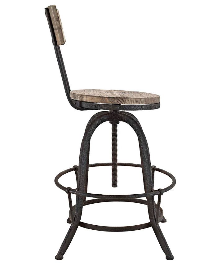 Modway Procure Wood Bar Stool Macy's