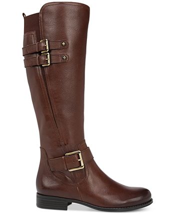 Naturalizer Jessie Wide Calf Riding Boots - Macy's