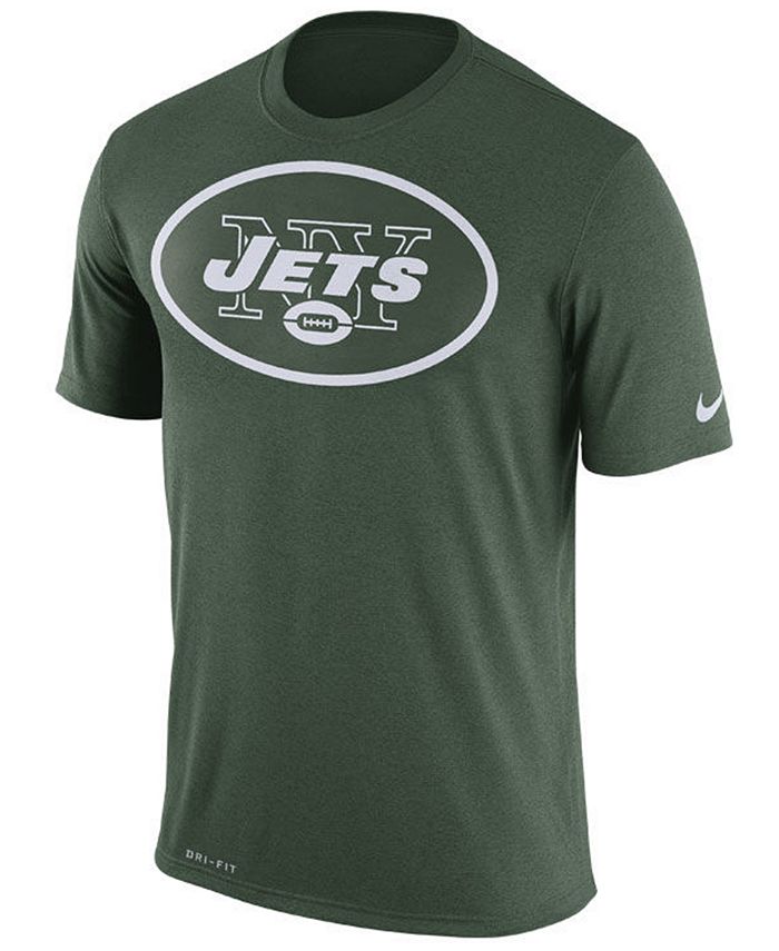 Nike Men's New York Jets Legend Logo Essential 3 T-Shirt - Macy's