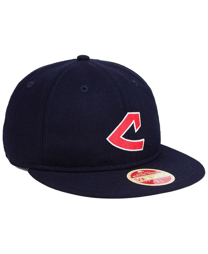 New Era Cleveland Indians Heritage Retro Classic 59FIFTY FITTED Cap ...