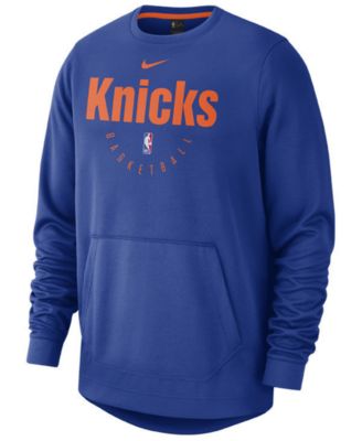 Nike Men's New York Knicks Spotlight Crew Sweatshirt
