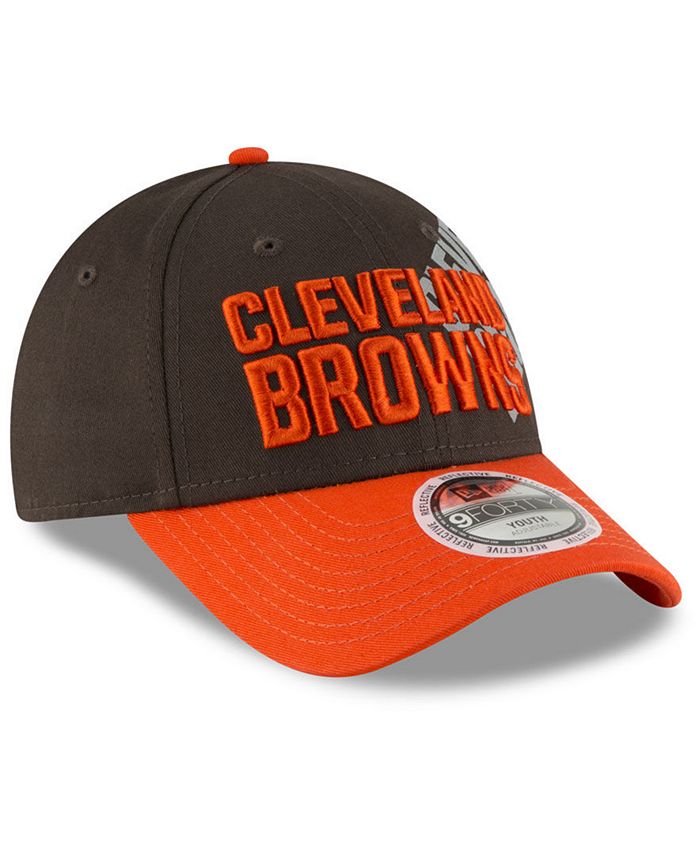 New Era Boys' Cleveland Browns Side Flect 9FORTY Cap - Macy's