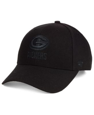 '47 Brand - Black & Black MVP Strapback Cap